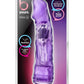 B Yours Vibe 6 Vibrating Dildo - Purple - 9in