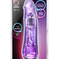 B Yours Vibe 7 Vibrating Dildo - Purple - 8.5in