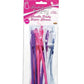Bachelorette Party Flexible Dicky Super Straws - 10 Per Pack