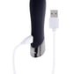 Back In Black Rechargeable Silicone Bullet