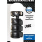 Ballgear Cock Strap with Sheath - Black/Silver
