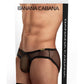 Banana Cabana Bikini Mesh - Black - Medium/Small