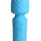 Bang! 10x Mini Silicone Rechargeable Wand - Blue