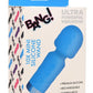 Bang! 10x Mini Silicone Rechargeable Wand - Blue