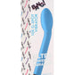 Bang! 10x Rechargeable Silicone G-Spot Vibrator - Blue