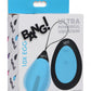 Bang! 10x Rechargeable Silicone Vibrating Egg with Remote Control - Blue
