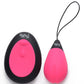 Bang! 10x Rechargeable Silicone Vibrating Egg with Remote Control - Pink