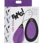 Bang! 10x Rechargeable Silicone Vibrating Egg with Remote Control - Purple