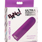 Bang! 10x Rechargeable Vibrating Bullet - Purple