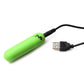 Bang! 28x Glow In The Dark Rechargeable Silicone Bullet with Remote