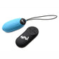 Bang! 28x Grooved Rechargeable Silicone Egg with Remote Control