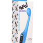 Bang! Digital Rechargeable Silicone G-Spot Vibrator - Blue
