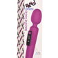 Bang! Digital Rechargeable Silicone Wand Vibrator - Purple