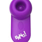 Bang! Mini Clitoral Silicone Rechargeable Stimulator - Purple