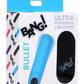 Bang! Vibrating Bullet with Remote Control - Blue