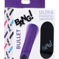 Bang! Vibrating Bullet with Remote Control - Purple
