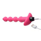 Bang! Vibrating Silicone Rechargeable Anal Beads with Remote Control