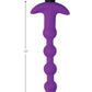 Bang! Vibrating Silicone Rechargeable Anal Beads with Remote Control