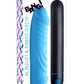 Bang! XL Bullet and Ribbed Silicone Sleeve - Blue - Set