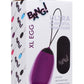 Bang! XL Vibrating Egg - Purple - XLarge