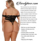 Barely Bare Lace Thong Teddy