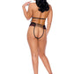 Barely Bare Strappy Plunging Teddy