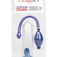 Basic Essentials Penis Pump - Blue/Clear