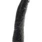 Basix Dong Slim 7 with Suction Cup - Black - 7in