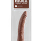 Basix Dong Slim 7 with Suction Cup - Brown - 7in