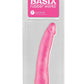 Basix Dong Slim 7 with Suction Cup - Pink - 7in