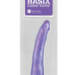 Basix Dong Slim 7 with Suction Cup - Purple - 7in