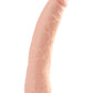 Basix Dong Slim 7 with Suction Cup - Flesh - 7in
