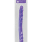Basix Rubber Works Double Dong - Purple - 16in