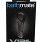 Bathmate Vibe Edge Rechargeable Silicone Bullet Vibrator - Black