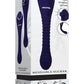 Bendable Sucker Dual End Silicone Rechargeable Vibrator - Purple