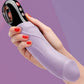 Big Boss G5 Vibrating Silicone Dildo - Amethyst