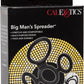 Big Man's Spreader Silicone Cock Ring - Black