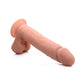 Big Shot Silicone Vibrating Remote Control Rechargeable Dildo with Balls