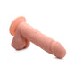 Big Shot Silicone Vibrating Remote Control Rechargeable Dildo with Balls