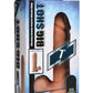 Big Shot Wireless Vibrating Silicone Dildo with Balls - Vanilla - 7in