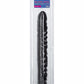 Black Jack Veined Double Dildo - Black - 12in