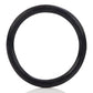 Black Rubber Cock Ring - Black - Large
