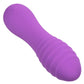 Bliss Liquid Silicone Ripple Rechargeable Vibrator with Clitoral Stimulator