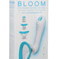 Bloom Intimate Body Pump Silicone Vibrating Rechargeable - Blue/Sky Blue/White