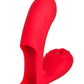Bloomgasm Rose Touch Pulsing Rechargeable Silicone Finger Vibrator