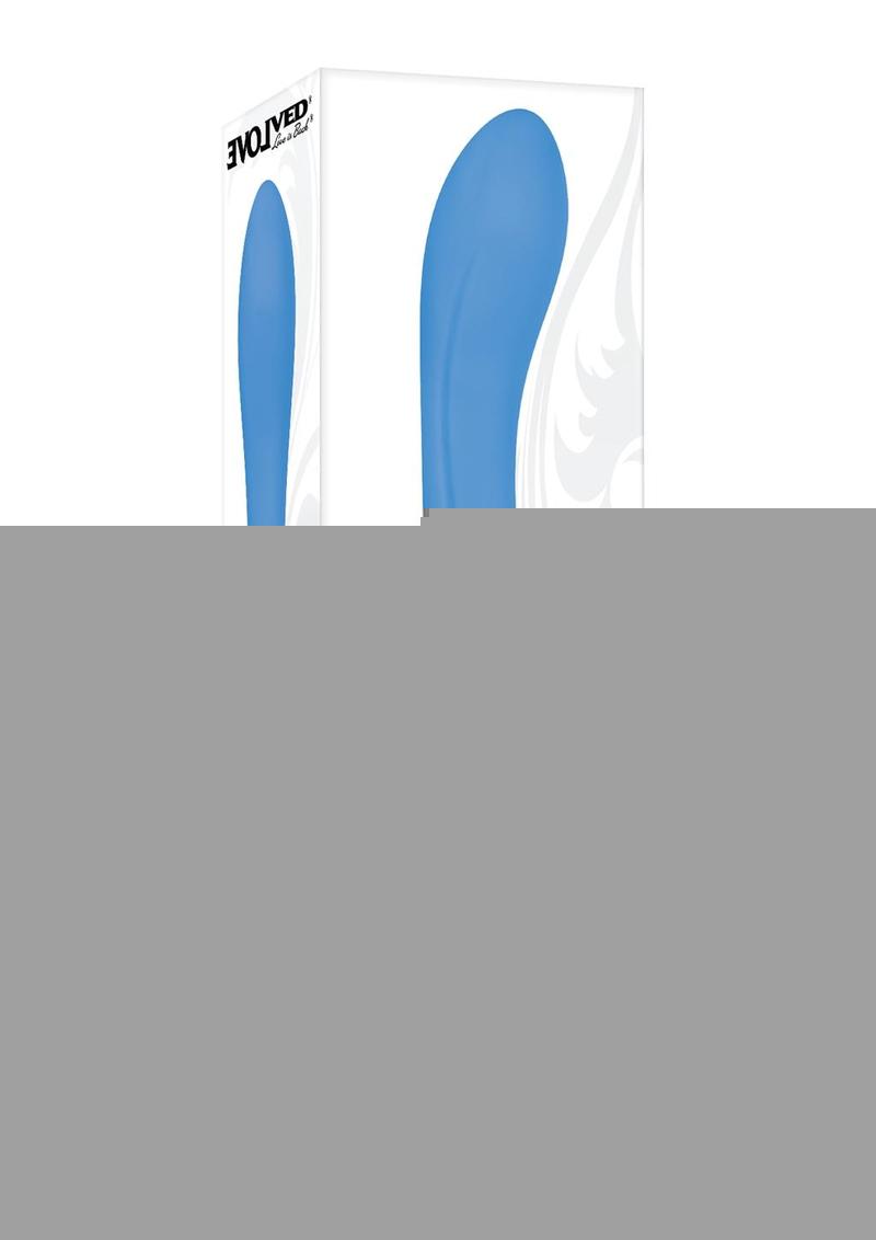 Blue Crush Rechargeable Silicone Vibrator