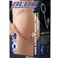 Blue Line Anal Hook and Cock Ring 45mm - Stainless - Steel