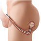 Blue Line Anal Hook and Cock Ring 45mm - Stainless