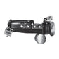 Blue Line C and B Gear Gimp Cock Locking Chastity Sheath with Metal Double Cock Ring