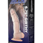 Blue Line Girthy Penis Enhancing Sleeve Extension - Clear - 6.75in